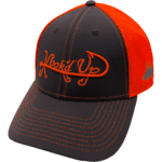 Signature Flex Fit Hat (Neon Orange/Charcoal) - Hogfish