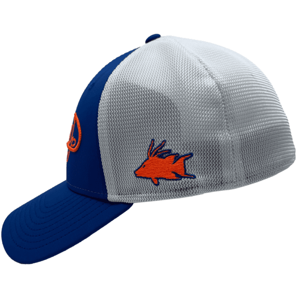 Signature Flex Fit Hat (Royal/Orange) - Hogfish