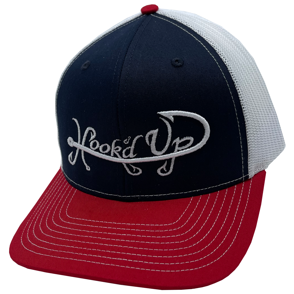 Signature Snapback Hat (Red/White/Blue)