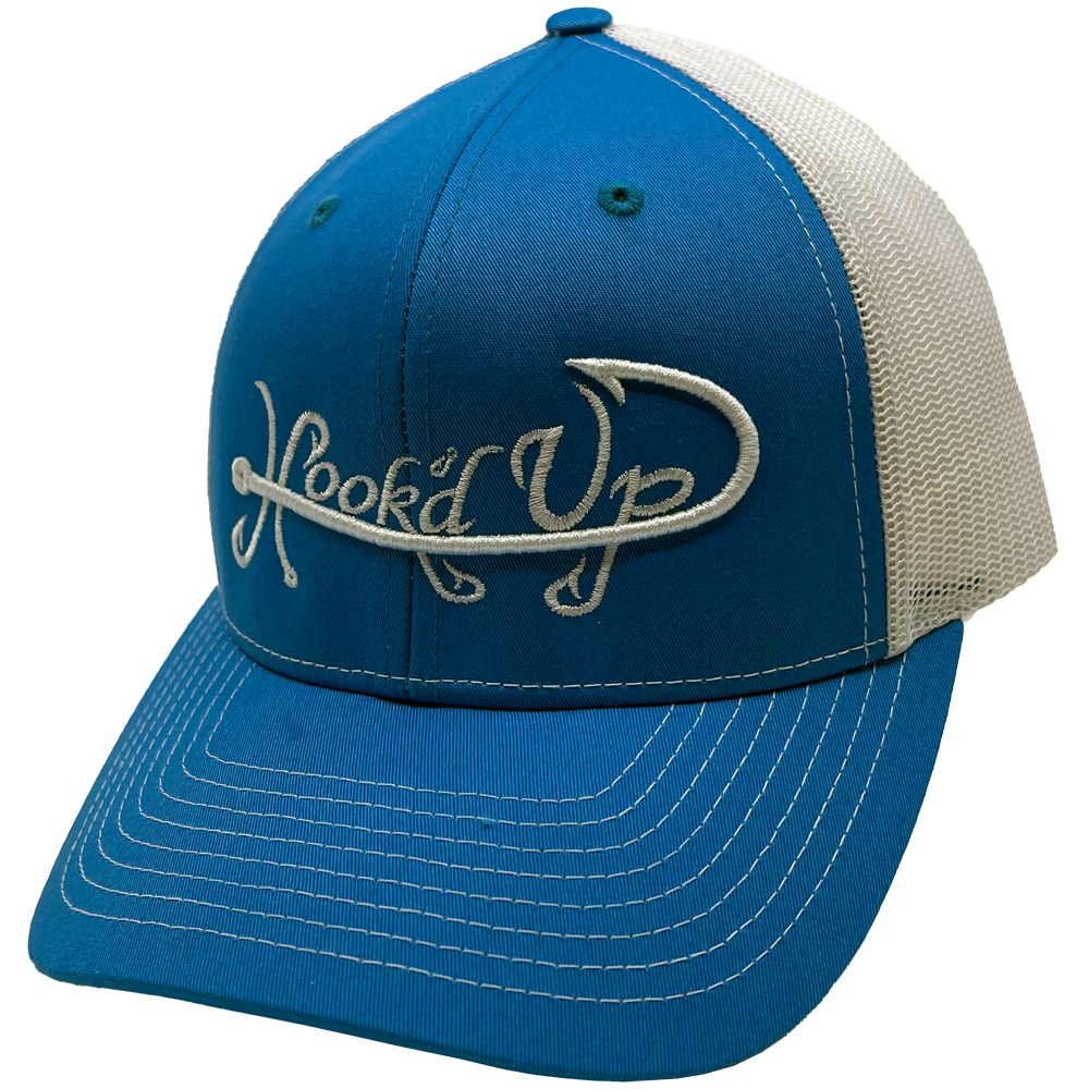 Signature Snapback Hat (Blue/White)