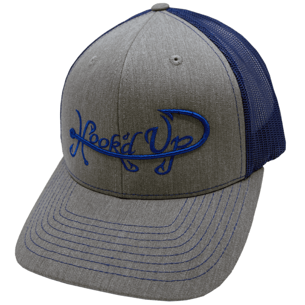 Signature Snapback Hat (Heather/Blue)