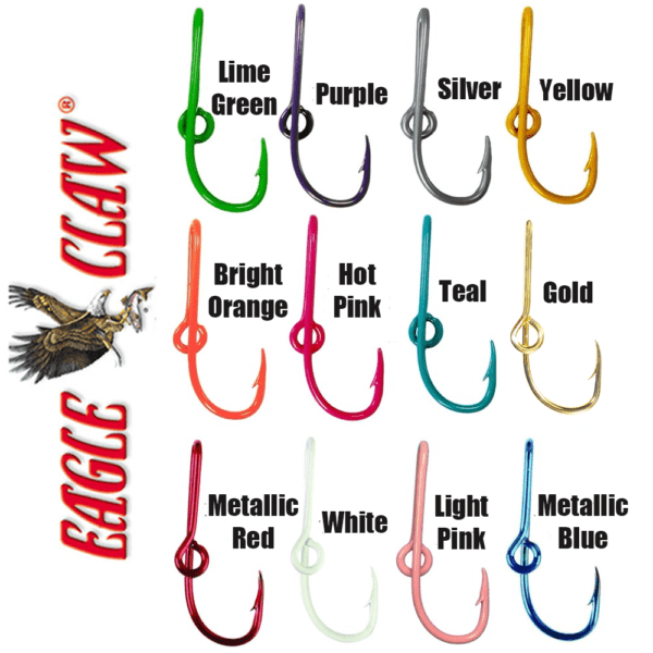 Hat Fish Hook (Various Colors)